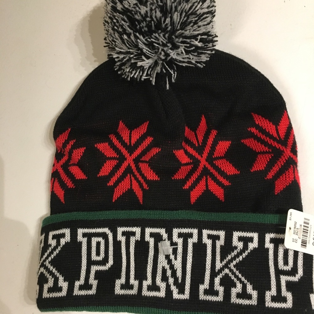 Pink beanie